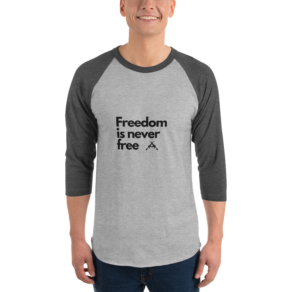 3/4 sleeve raglan shirt