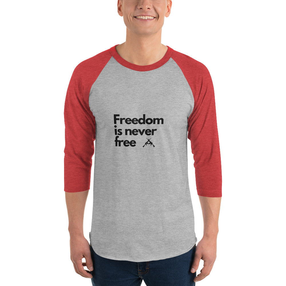 3/4 sleeve raglan shirt