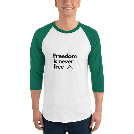 3/4 sleeve raglan shirt